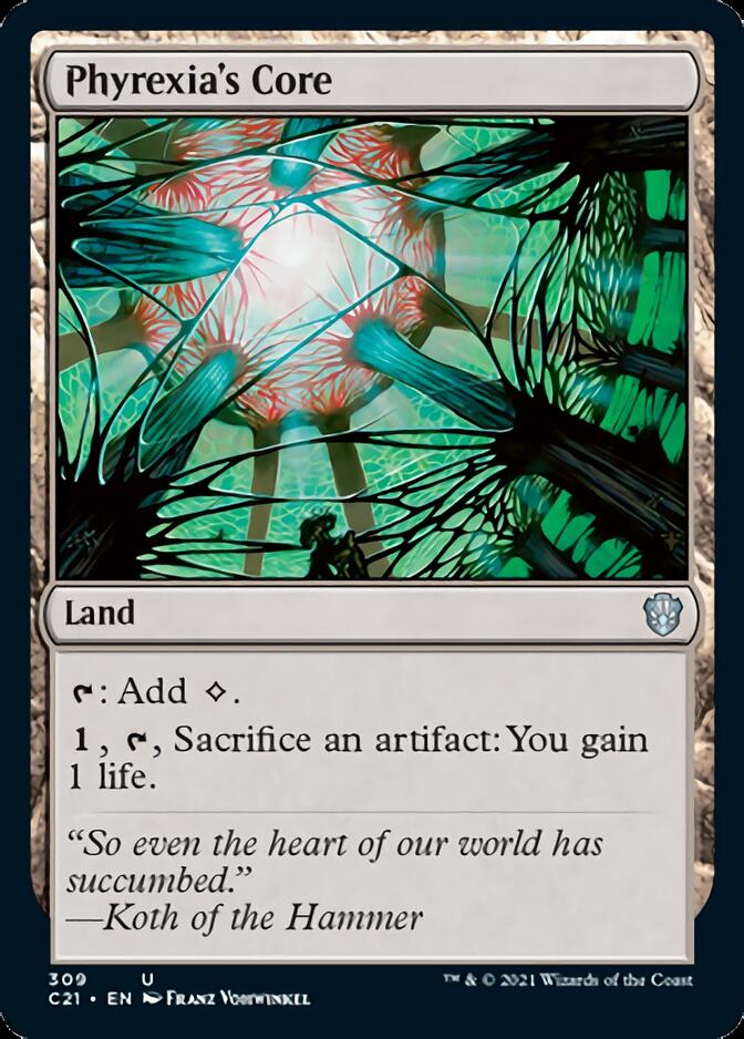 Phyrexia's Core [Commander 2021] | Rock City Comics