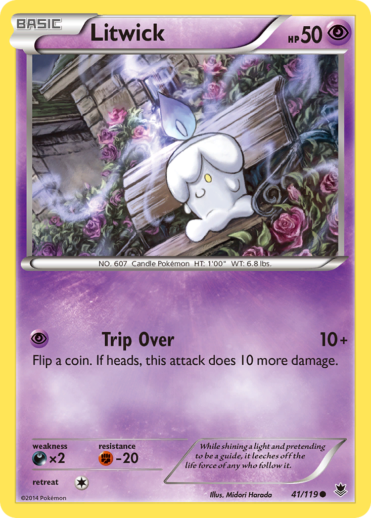 Litwick (41/119) [XY: Phantom Forces] | Rock City Comics