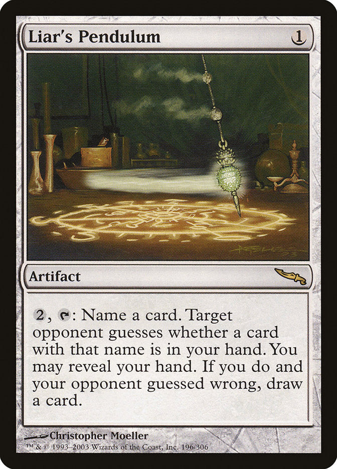 Liar's Pendulum [Mirrodin] | Rock City Comics