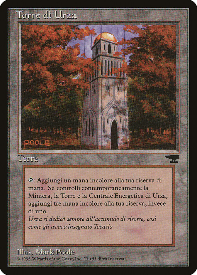 Urza's Tower (Shore) (Italian) - "Torre di Urza" [Rinascimento] | Rock City Comics