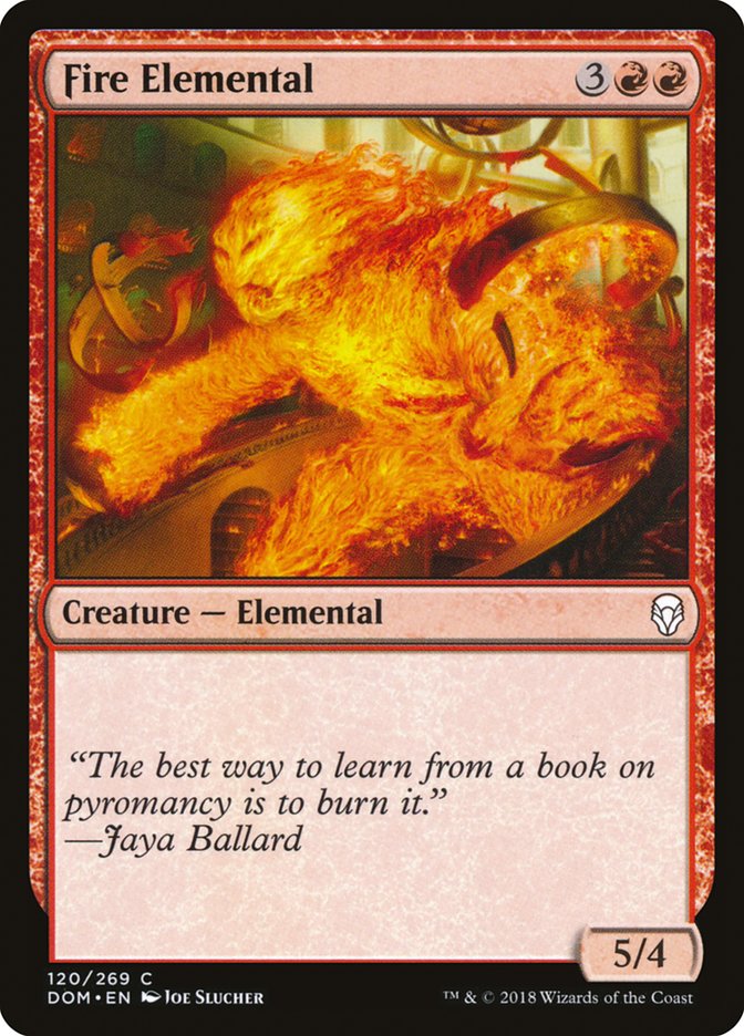 Fire Elemental [Dominaria] | Rock City Comics