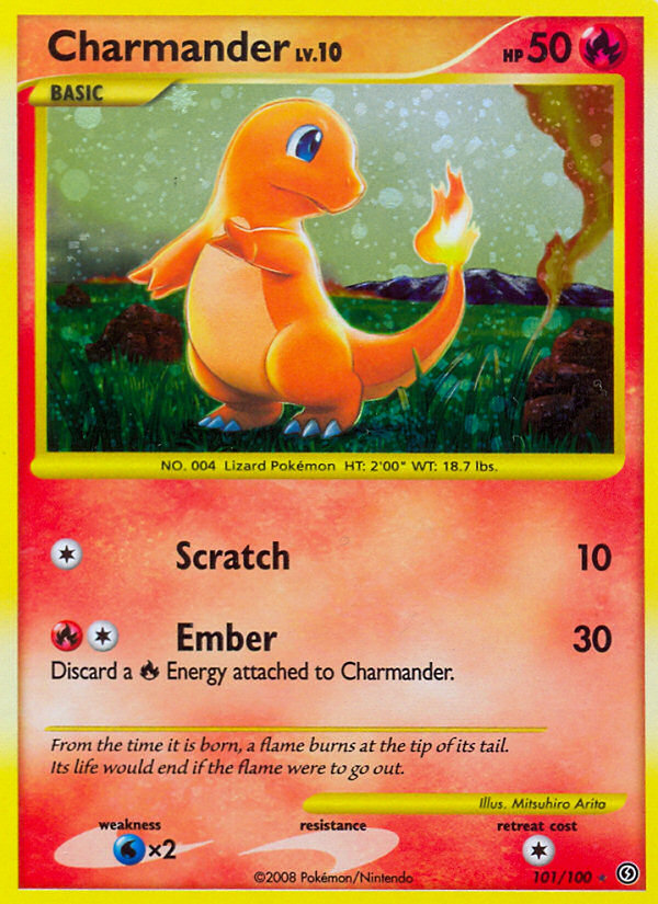 Charmander (101/100) [Diamond & Pearl: Stormfront] | Rock City Comics