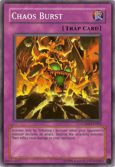 Chaos Burst (GX Tag Force 2) [GX04-EN003] Super Rare | Rock City Comics
