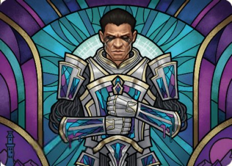 Aron, Benalia's Ruin Art Card [Dominaria United Art Series] | Rock City Comics