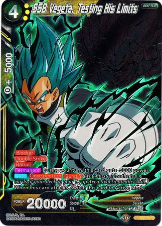 SSB Vegeta, Testing His Limits (SPR) (BT5-083) [Miraculous Revival] | Rock City Comics