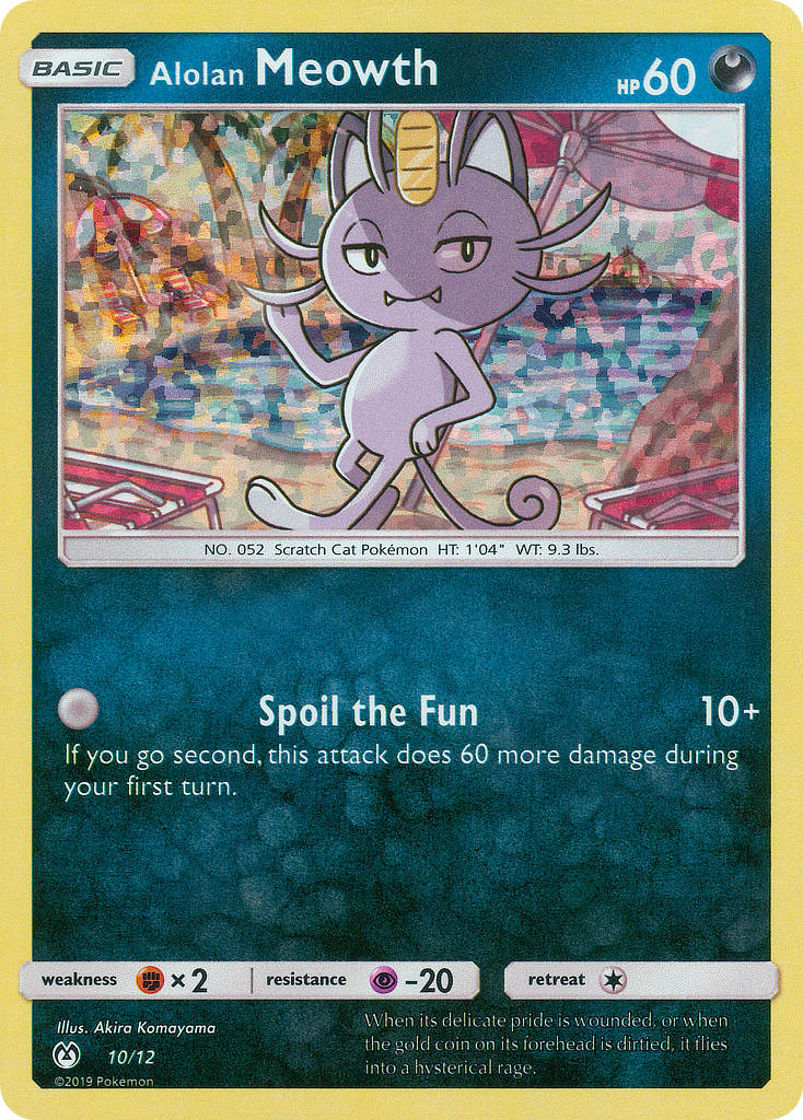 Alolan Meowth (10/12) [McDonald's Promos: 2019 Collection] | Rock City Comics