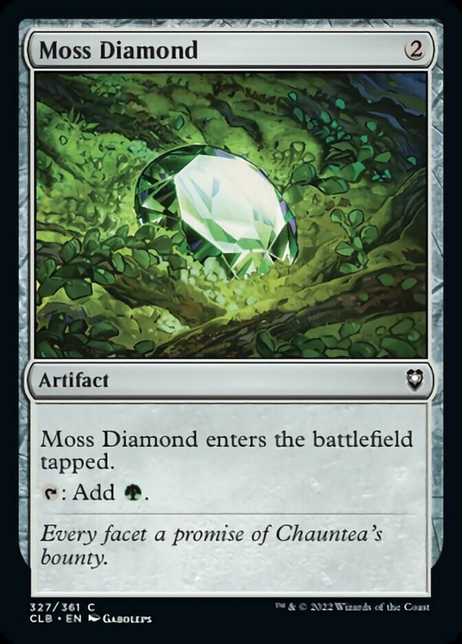 Moss Diamond [Commander Legends: Battle for Baldur's Gate] | Rock City Comics