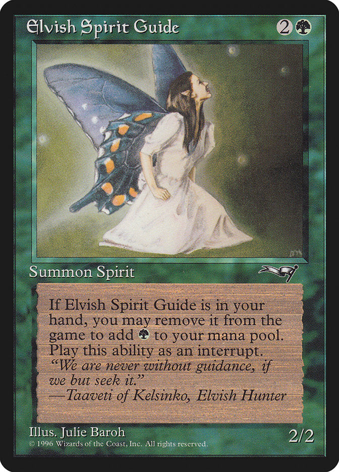 Elvish Spirit Guide [Alliances] | Rock City Comics