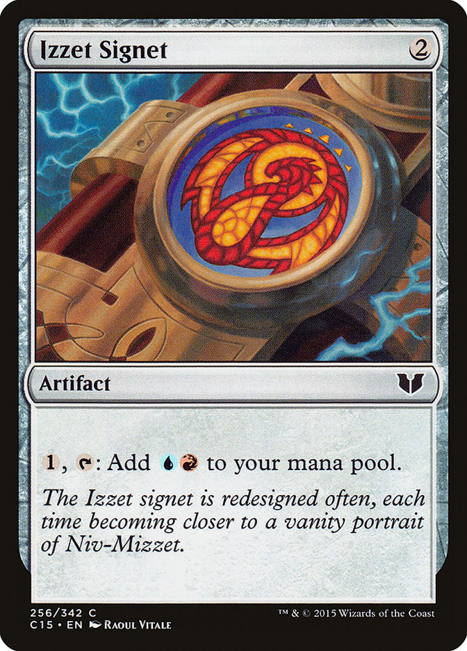 Izzet Signet [Commander 2015] | Rock City Comics