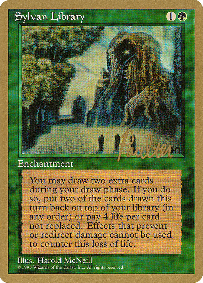 Sylvan Library (Preston Poulter) [Pro Tour Collector Set] | Rock City Comics