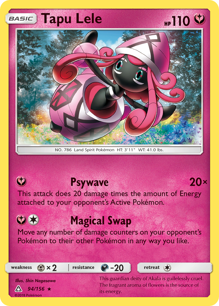 Tapu Lele (94/156) [Sun & Moon: Ultra Prism] | Rock City Comics