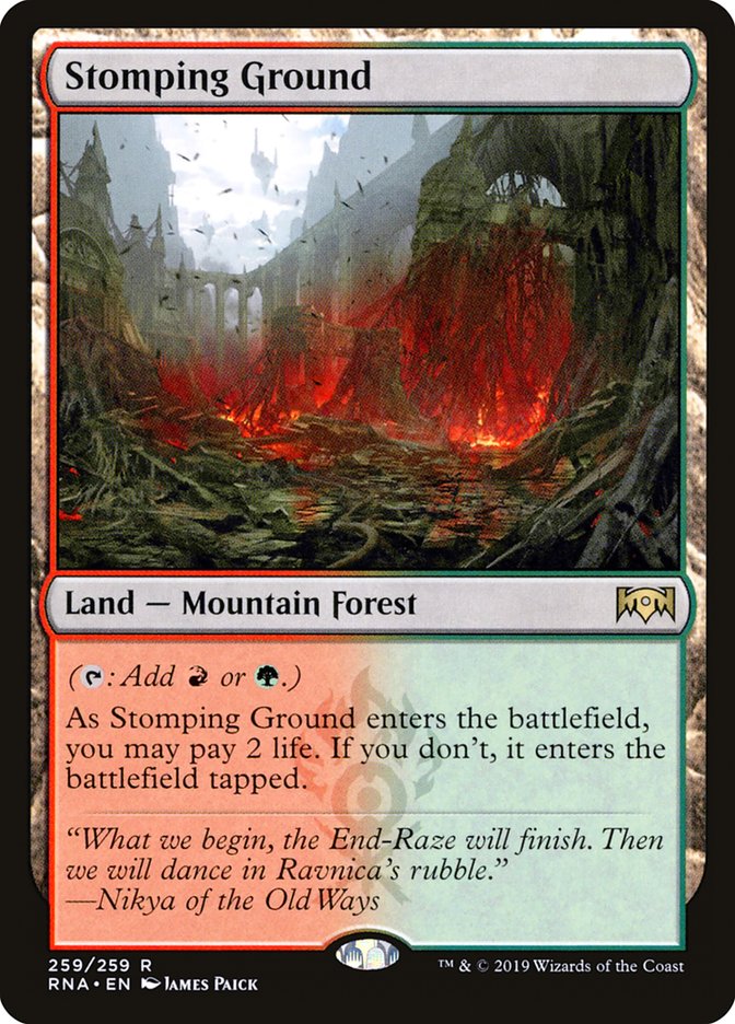 Stomping Ground [Ravnica Allegiance] | Rock City Comics