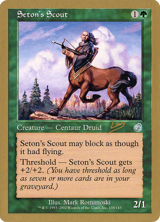 Seton's Scout (Raphael Levy) [World Championship Decks 2002] | Rock City Comics