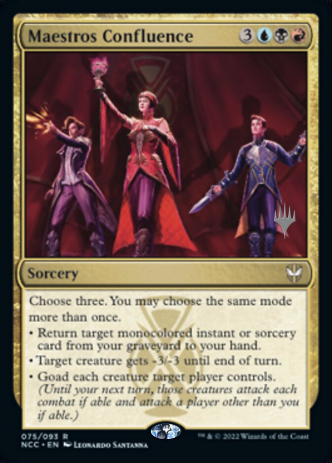 Maestros Confluence (Promo Pack) [Streets of New Capenna Commander Promos] | Rock City Comics