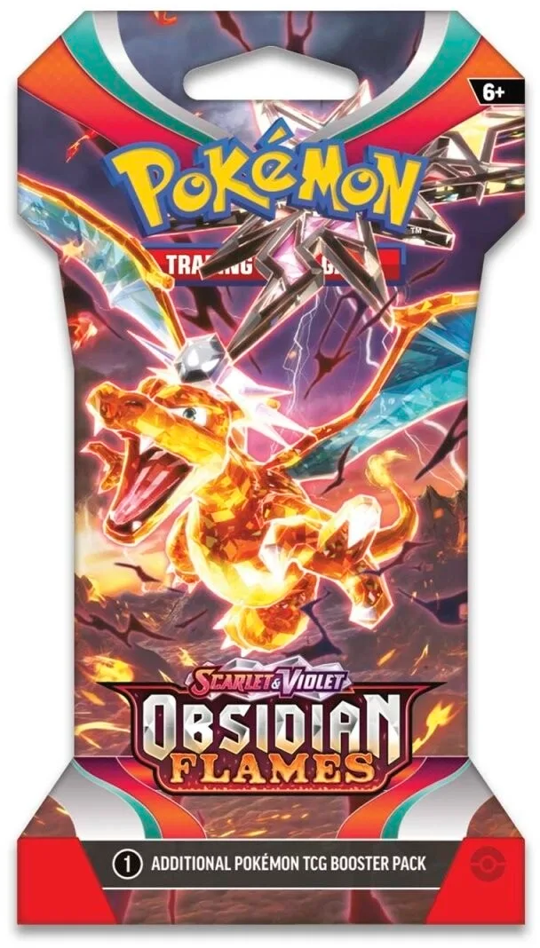 Scarlet & Violet: Obsidian Flames - Sleeved Booster Pack | Rock City Comics