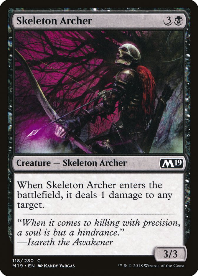 Skeleton Archer [Core Set 2019] | Rock City Comics