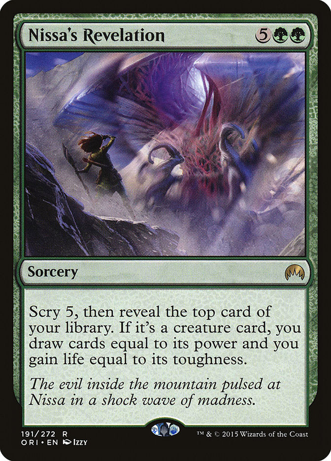 Nissa's Revelation [Magic Origins] | Rock City Comics