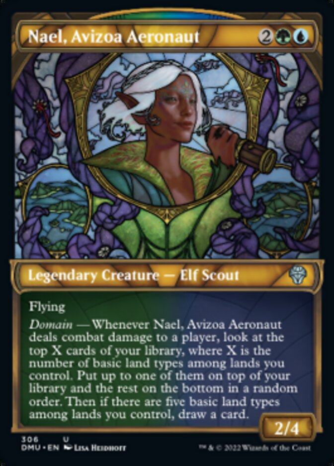 Nael, Avizoa Aeronaut (Showcase) [Dominaria United] | Rock City Comics