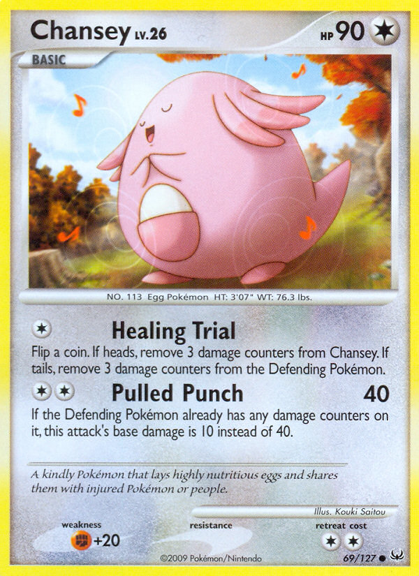 Chansey (69/127) [Platinum: Base Set] | Rock City Comics