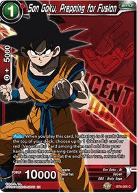 Son Goku, Prepping for Fusion [BT6-005] | Rock City Comics