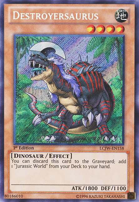 Destroyersaurus [LCJW-EN158] Secret Rare | Rock City Comics