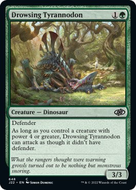 Drowsing Tyrannodon [Jumpstart 2022] | Rock City Comics