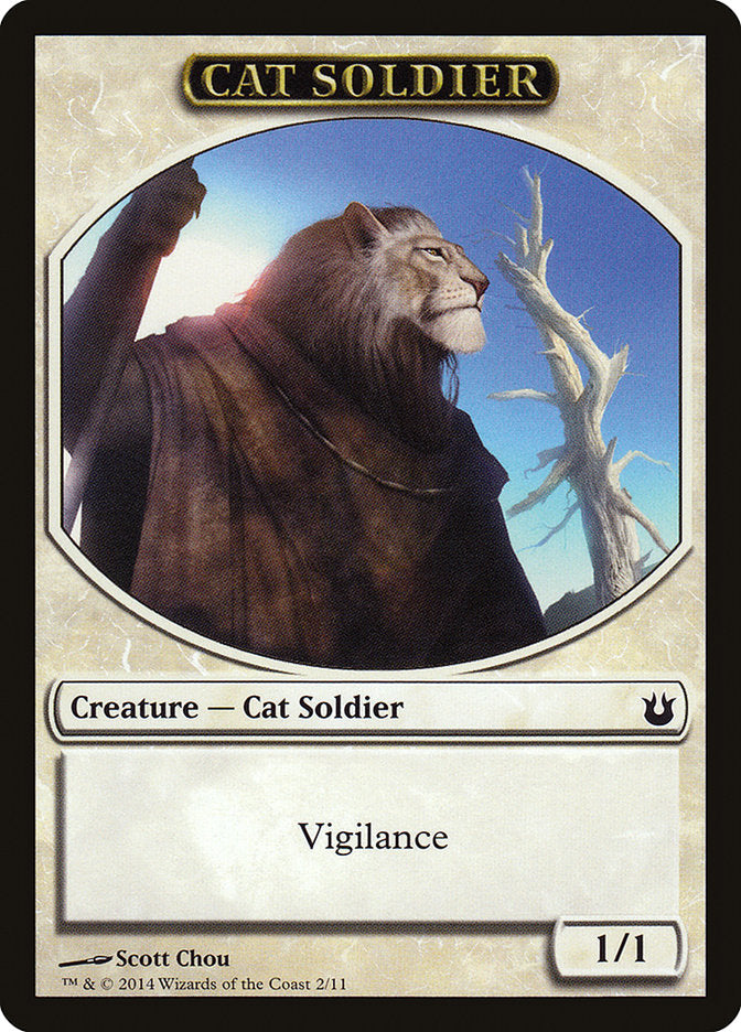 Cat Soldier [Born of the Gods Tokens] | Rock City Comics