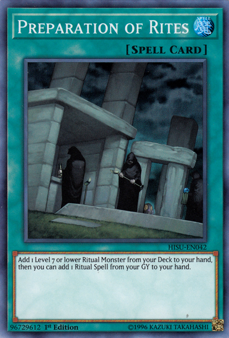 Preparation of Rites [HISU-EN042] Super Rare | Rock City Comics