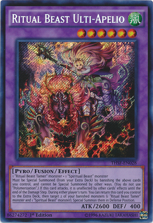 Ritual Beast Ulti-Apelio [THSF-EN028] Secret Rare | Rock City Comics