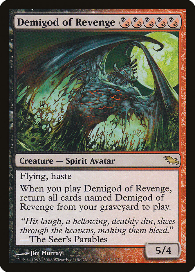 Demigod of Revenge [Shadowmoor] | Rock City Comics