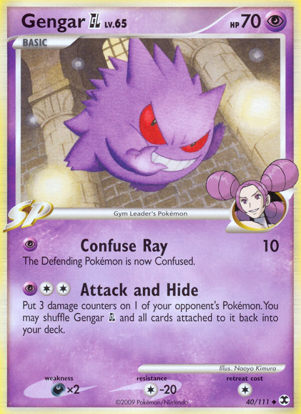 Gengar GL (40/111) [Platinum: Rising Rivals] | Rock City Comics