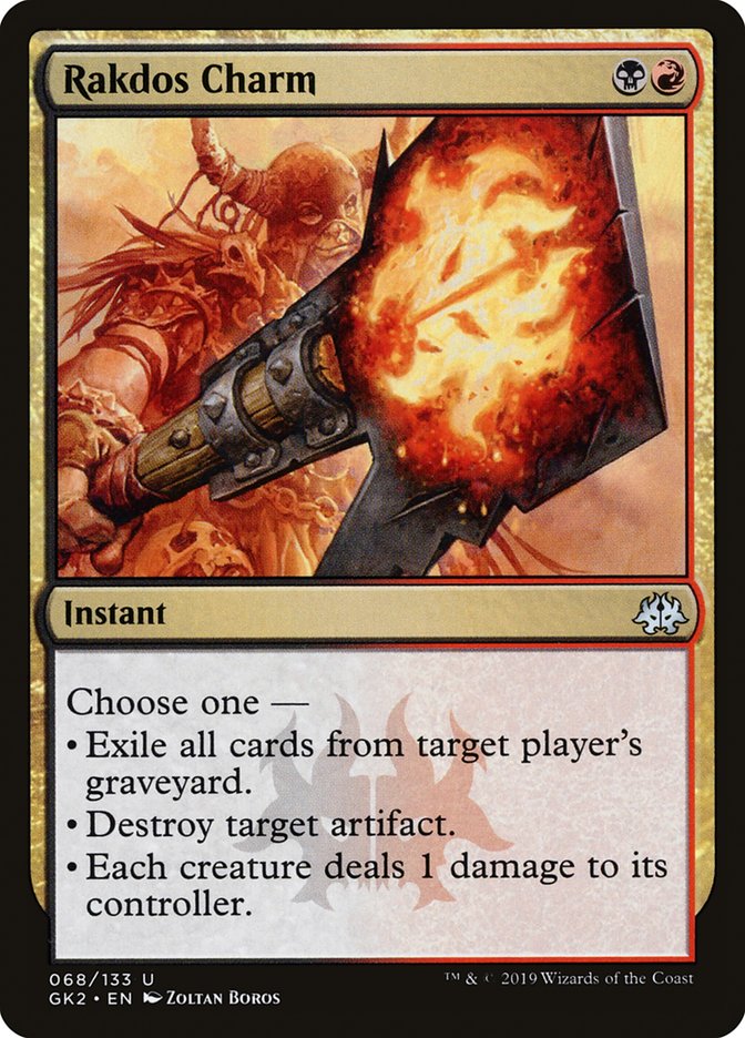 Rakdos Charm [Ravnica Allegiance Guild Kit] | Rock City Comics