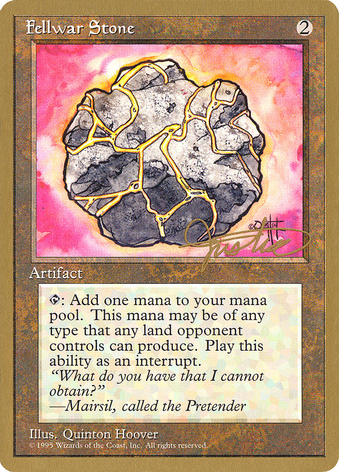 Fellwar Stone (Mark Justice) [Pro Tour Collector Set] | Rock City Comics