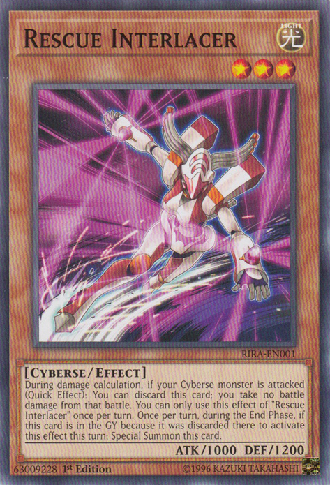 Rescue Interlacer [RIRA-EN001] Common | Rock City Comics