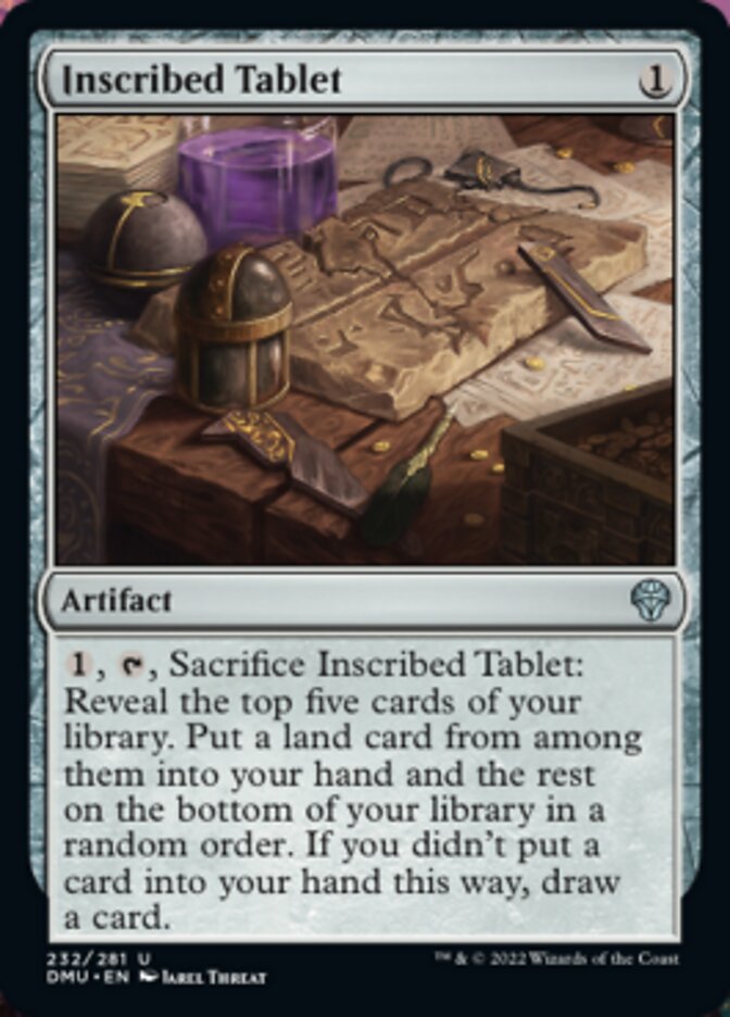 Inscribed Tablet [Dominaria United] | Rock City Comics