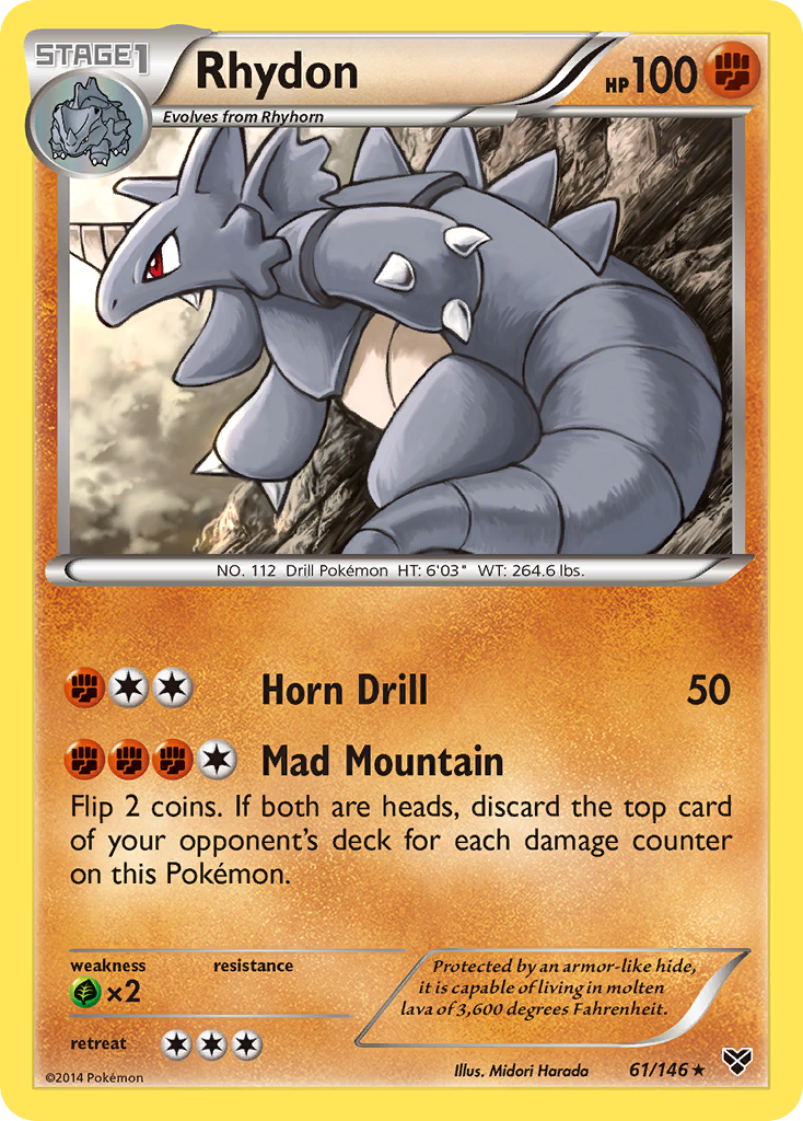 Rhydon (61/146) [XY: Base Set] | Rock City Comics