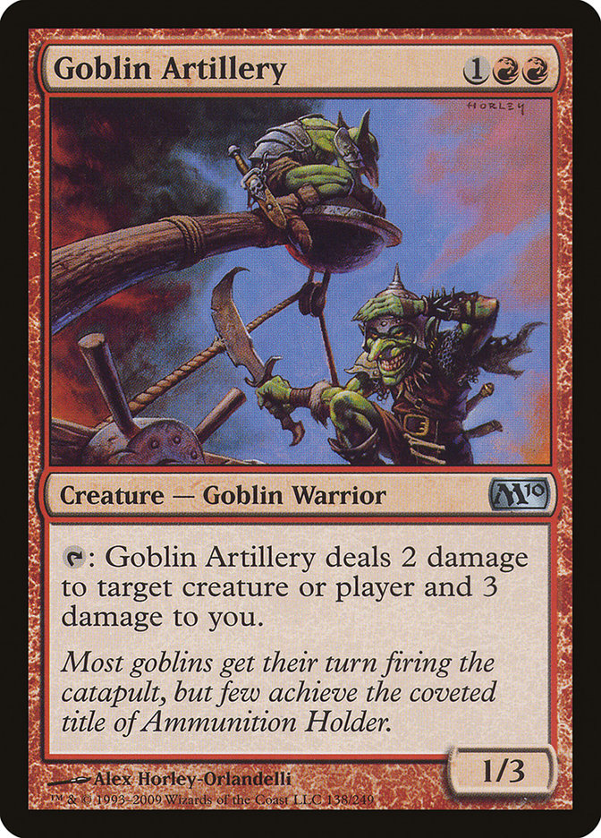 Goblin Artillery [Magic 2010] | Rock City Comics