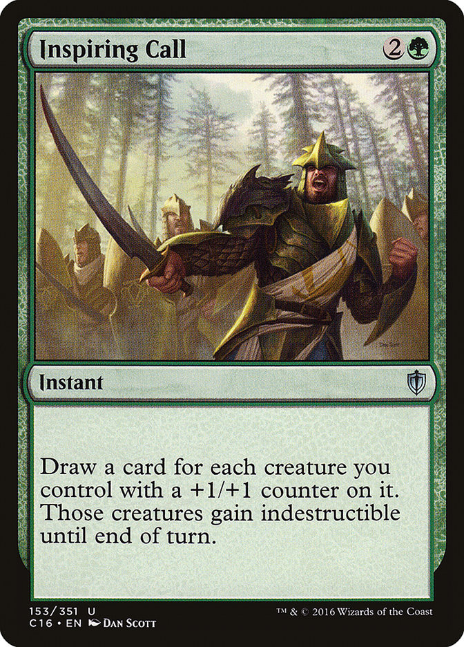 Inspiring Call [Commander 2016] | Rock City Comics