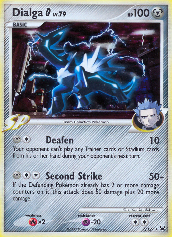 Dialga G (7/127) [Platinum: Base Set] | Rock City Comics