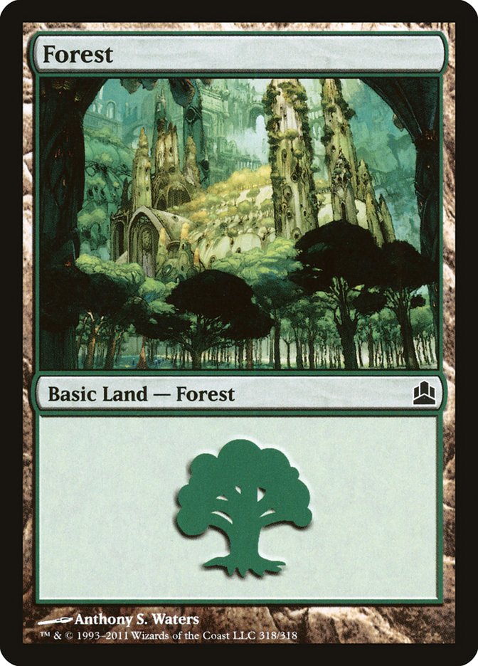 Forest (318) [Commander 2011] | Rock City Comics