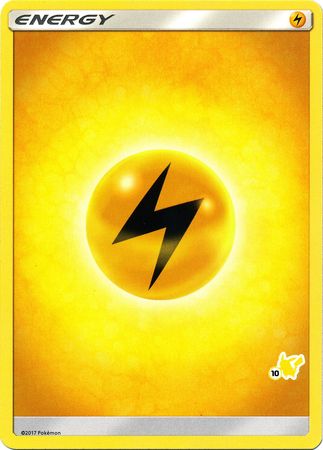 Lightning Energy (Pikachu Stamp #10) [Battle Academy 2020] | Rock City Comics