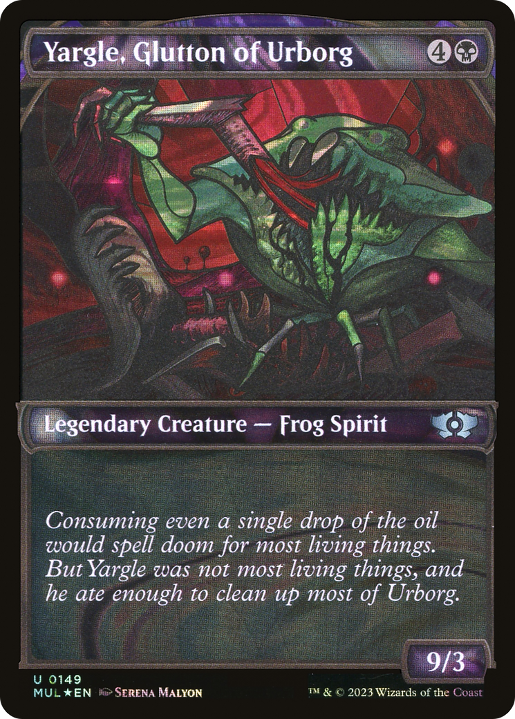 Yargle, Glutton of Urborg (Halo Foil) [Multiverse Legends] | Rock City Comics