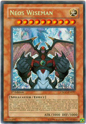 Neos Wiseman [CSOC-EN097] Secret Rare | Rock City Comics