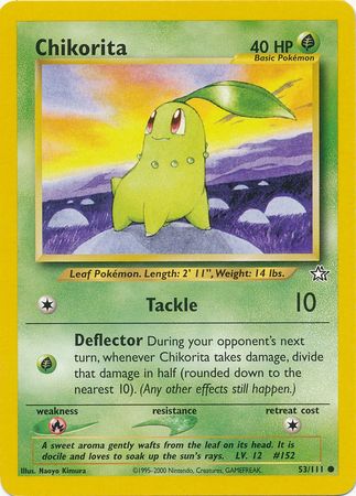 Chikorita (53/111) [Neo Genesis Unlimited] | Rock City Comics