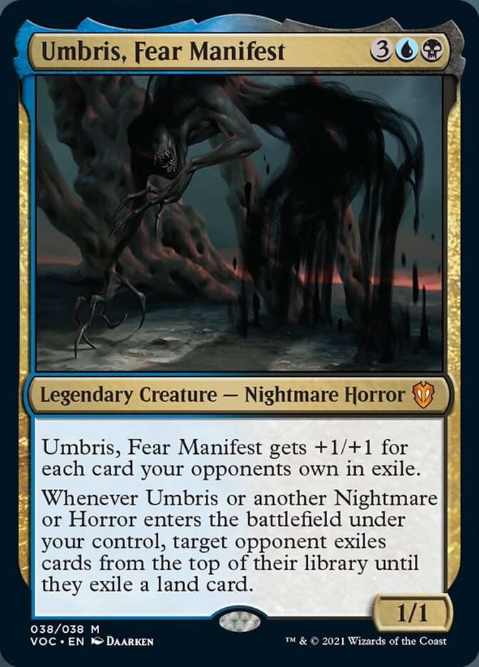 Umbris, Fear Manifest [Innistrad: Crimson Vow Commander] | Rock City Comics