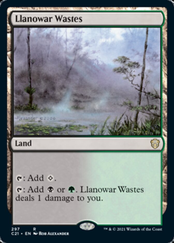 Llanowar Wastes [Commander 2021] | Rock City Comics