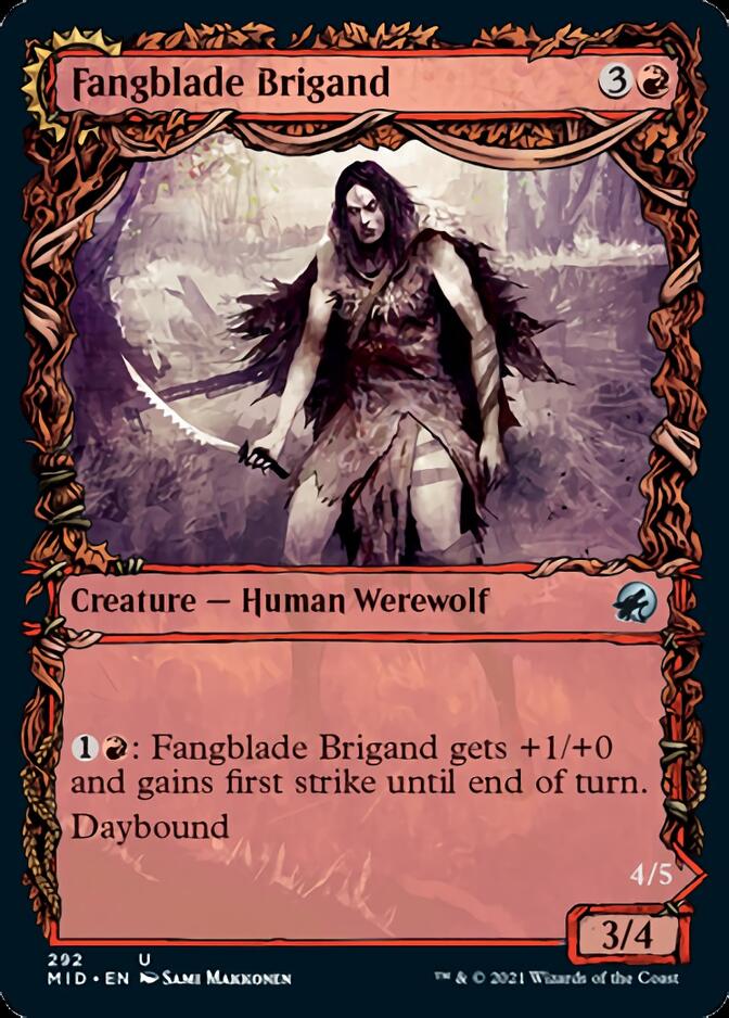 Fangblade Brigand // Fangblade Eviscerator (Showcase Equinox) [Innistrad: Midnight Hunt] | Rock City Comics