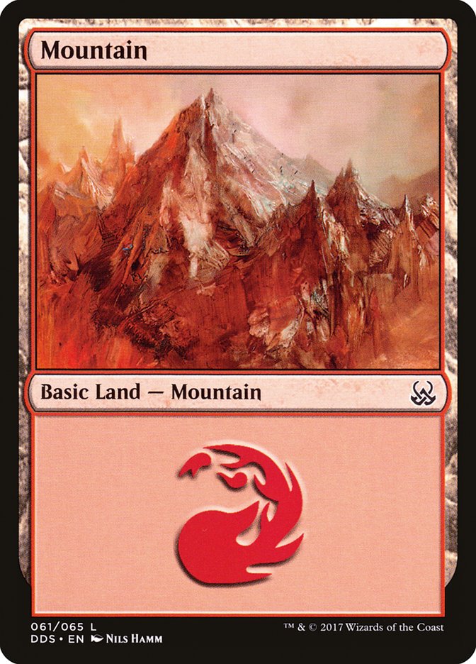 Mountain (61) [Duel Decks: Mind vs. Might] | Rock City Comics