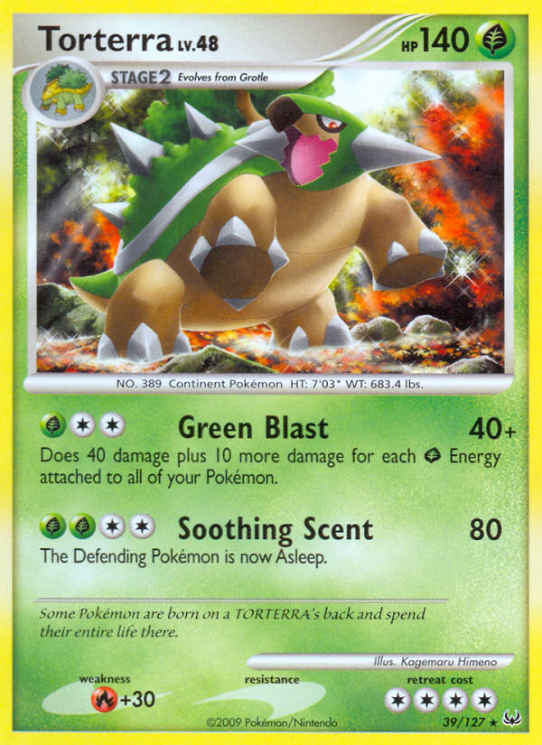 Torterra (39/127) [Platinum: Base Set] | Rock City Comics