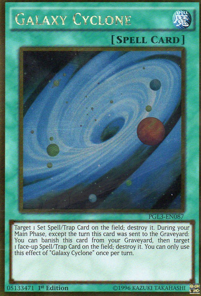 Galaxy Cyclone [PGL3-EN087] Gold Rare | Rock City Comics